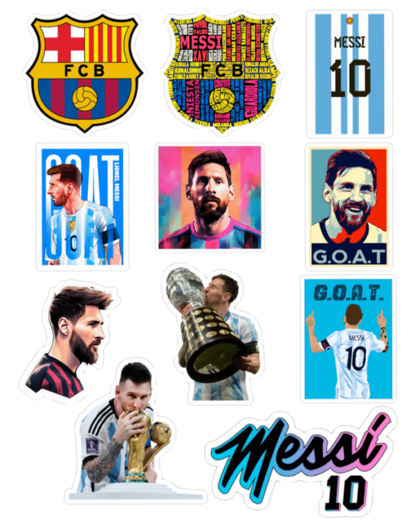Messi Stickers Nepal